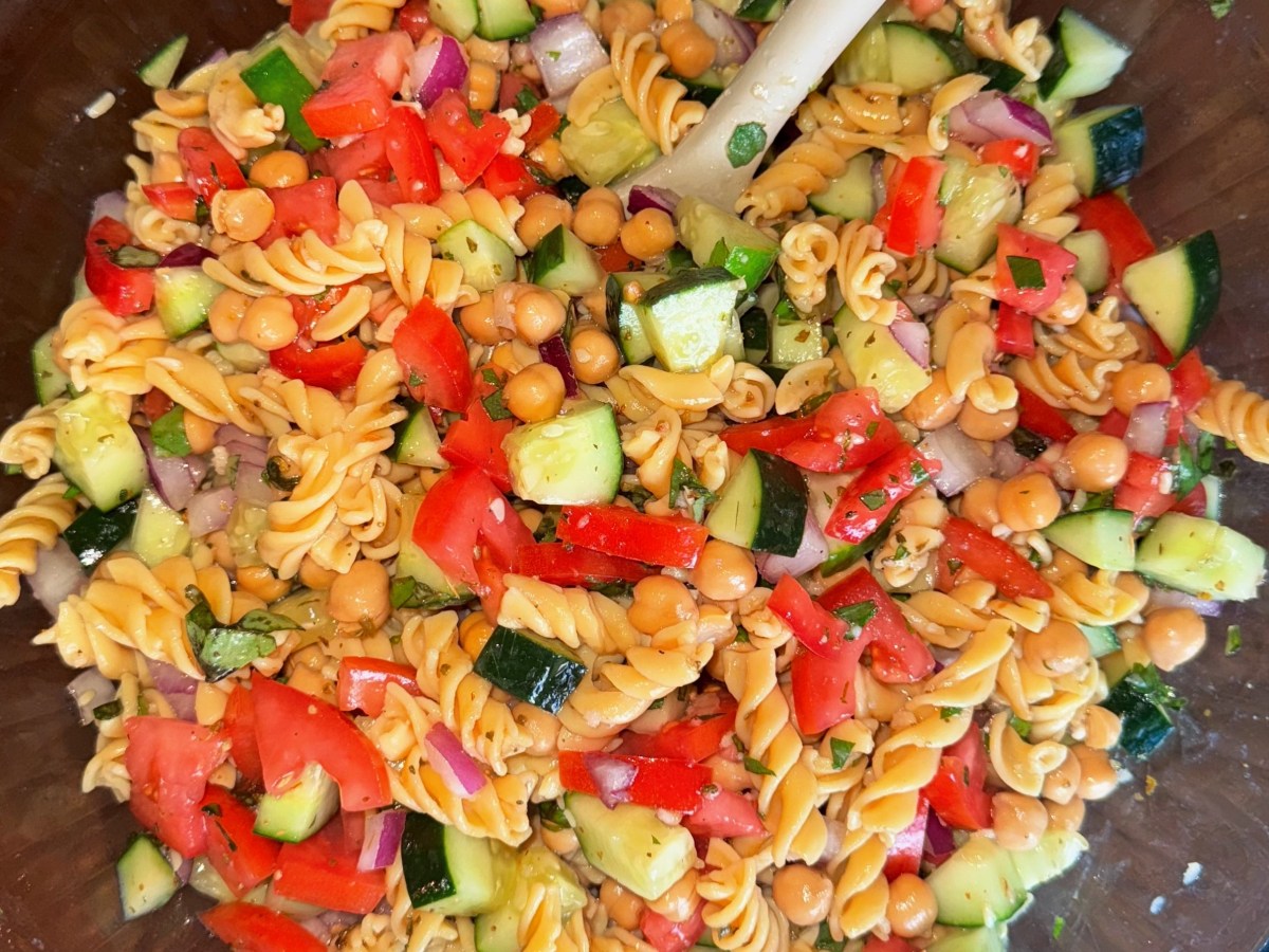 Chickpea Pasta Salad