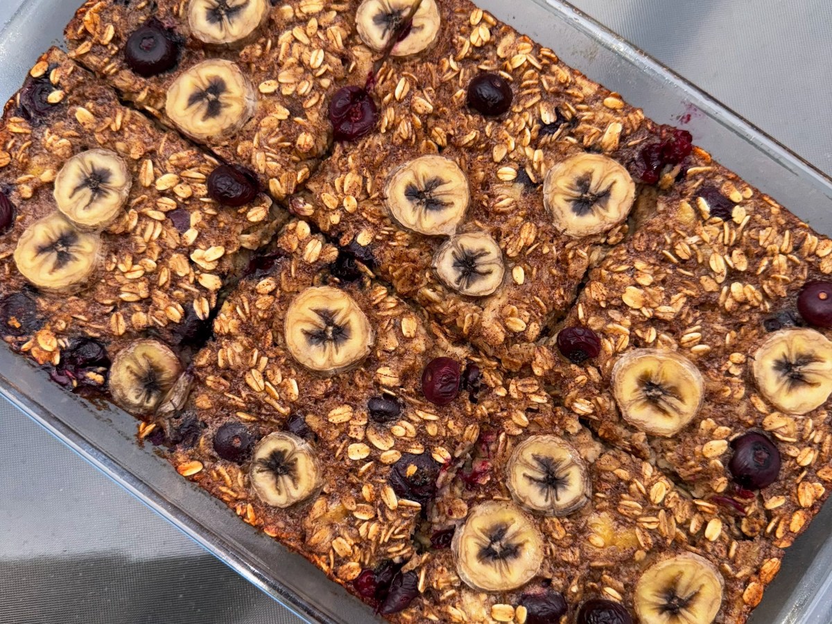 Banana Blueberry Baked&nbsp;Oats