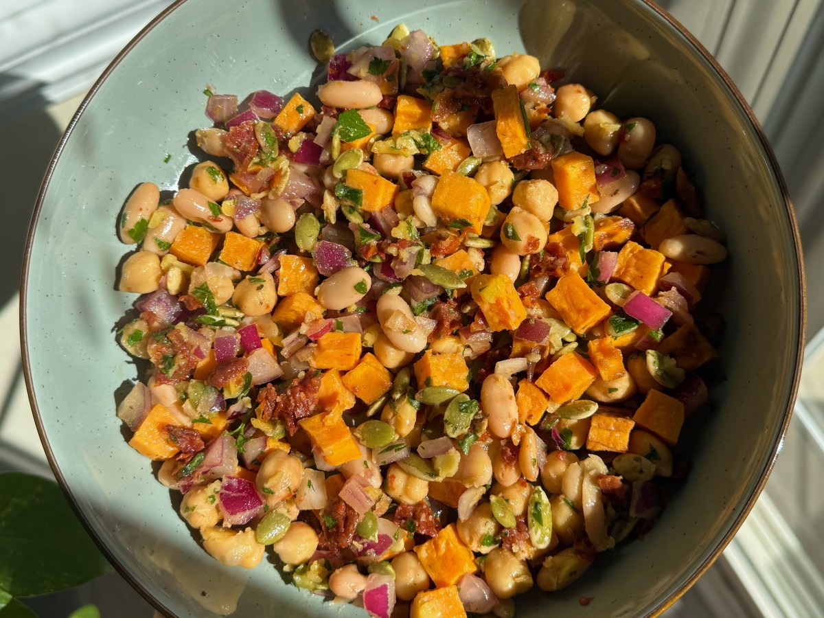 Mediterranean Dense Bean&nbsp;Salad