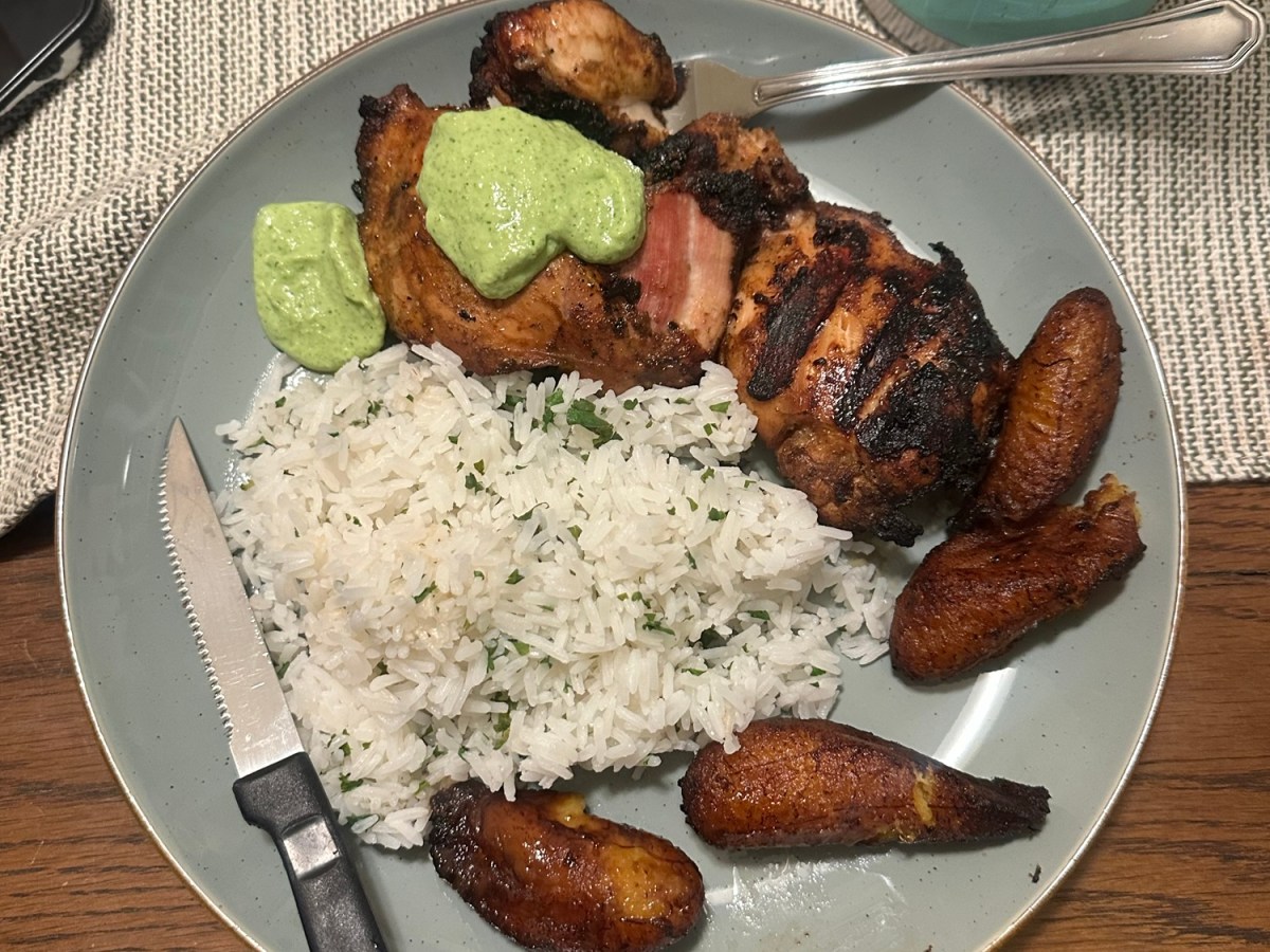 Peruvian Chicken w Green&nbsp;Sauce