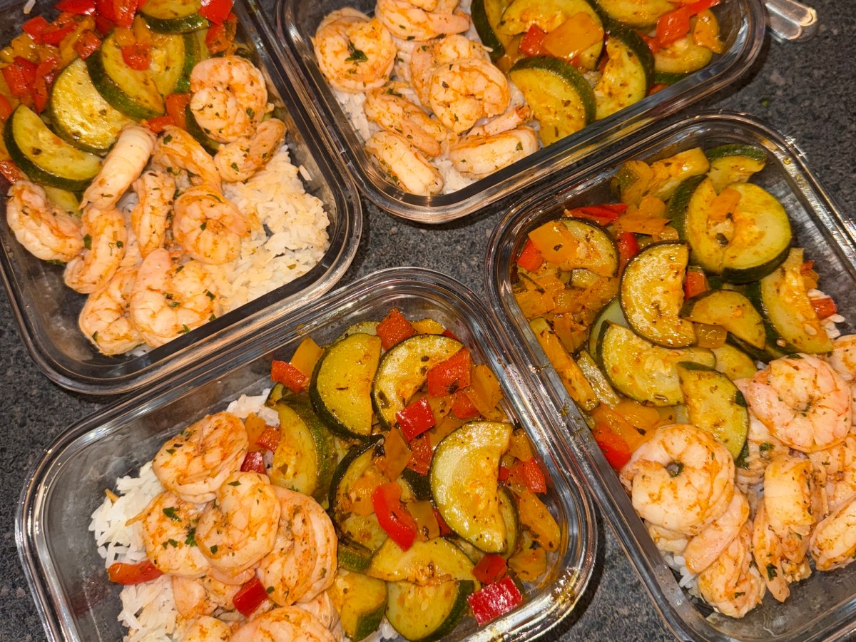 Greek Shrimp & Veggies&nbsp;Bowl