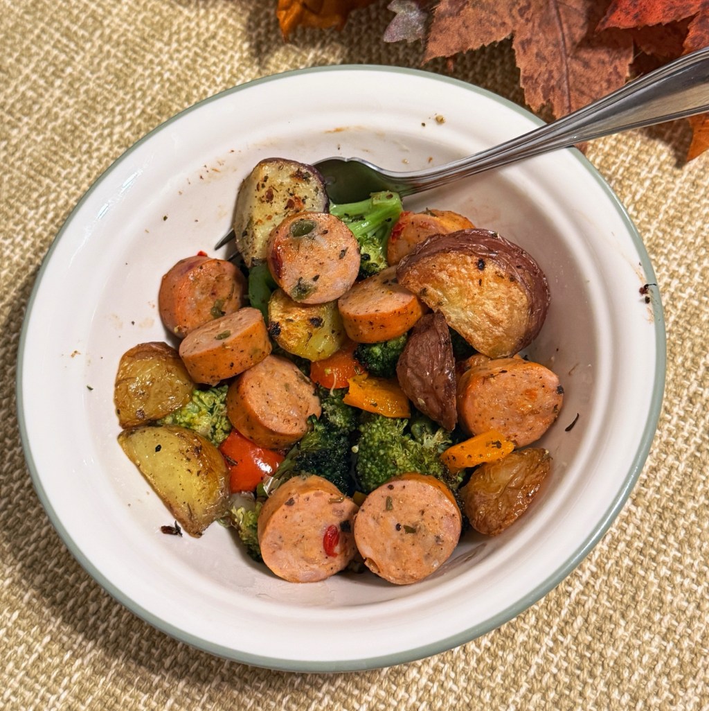 Italian Chicken Sausage & Veggies Pan&nbsp;Bake