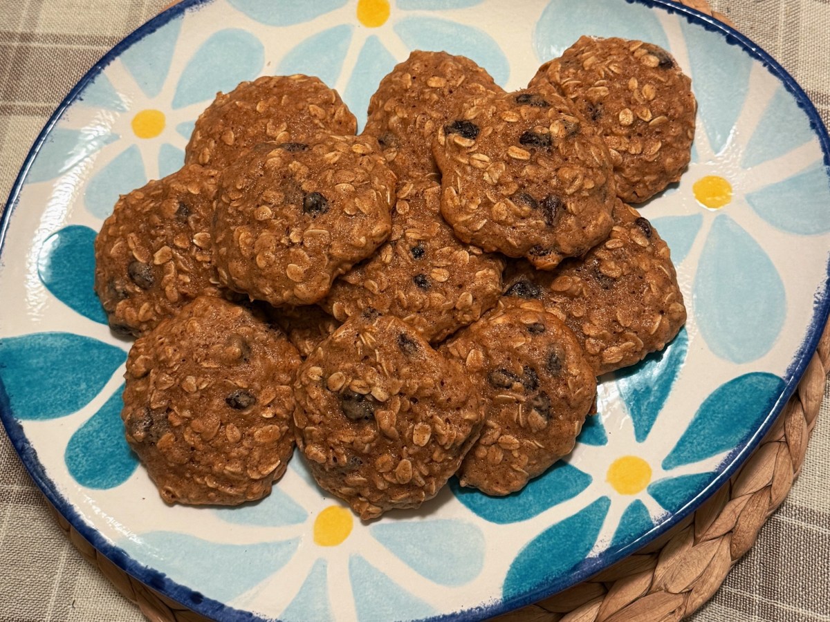 Healthy Oatmeal Raisin&nbsp;Cookies