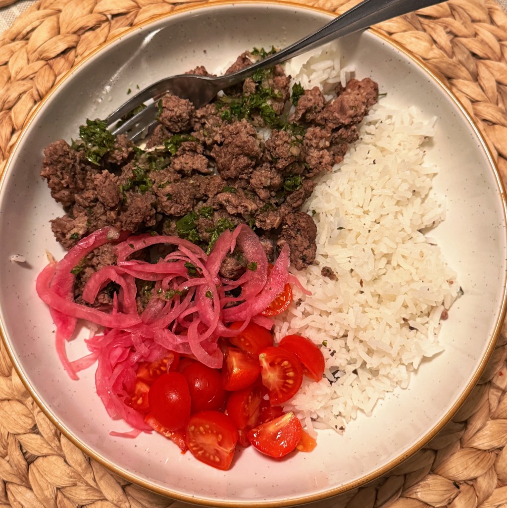 Chimichurri Ground Beef Bowls