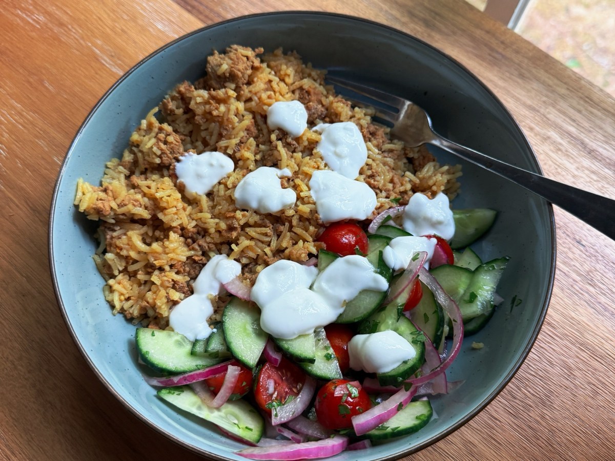 Golden Ground Turkey & Rice&nbsp;Skillet